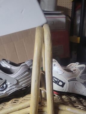 Shimano Women's Cycling Shoes Silver White Sidi White Size38  2 Pairs One Price